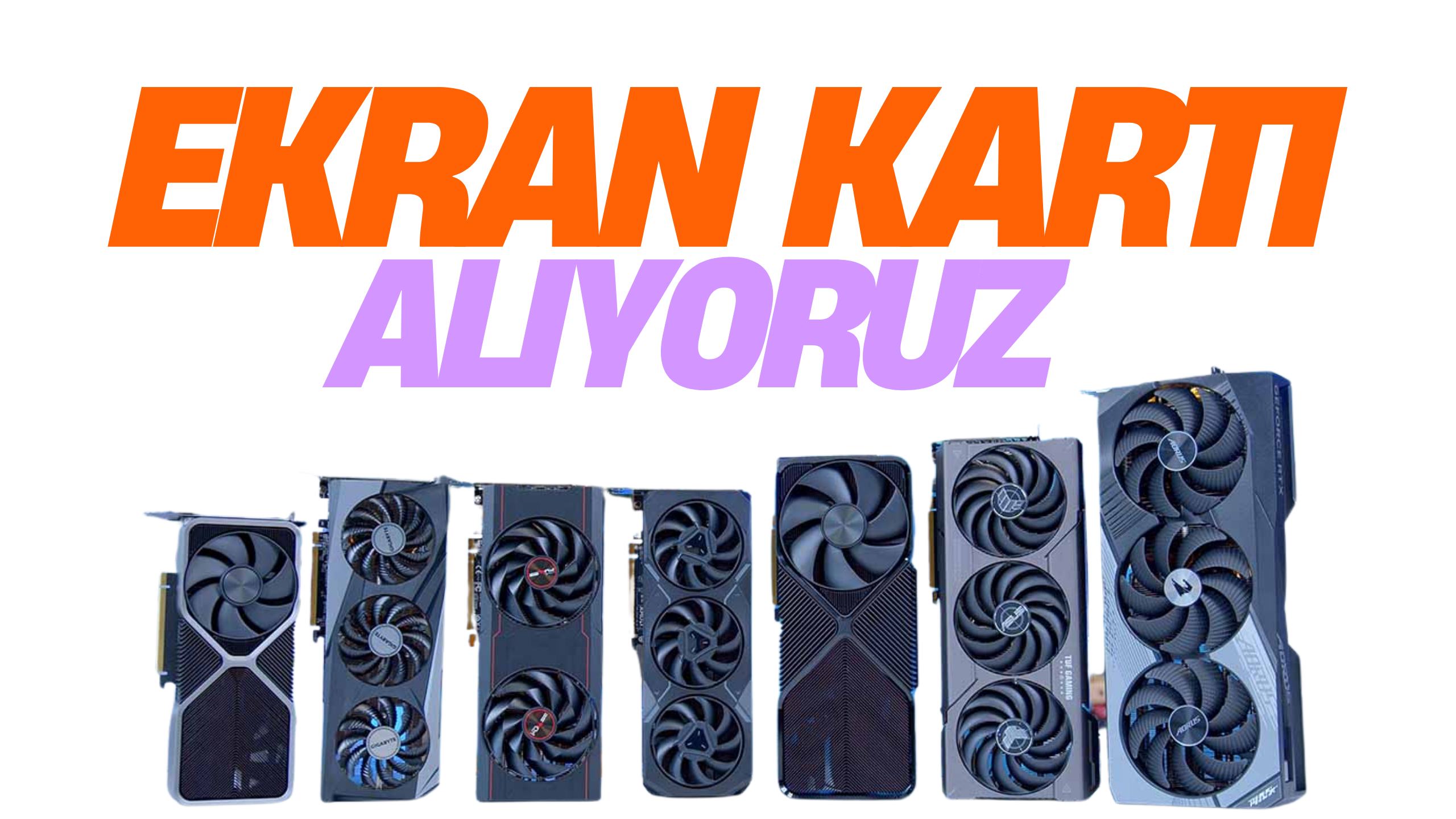 Ekran kartı alan yerler
