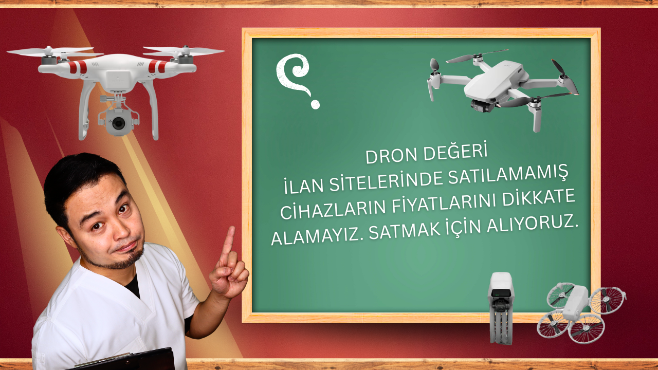 İkinci el drone alan yerler