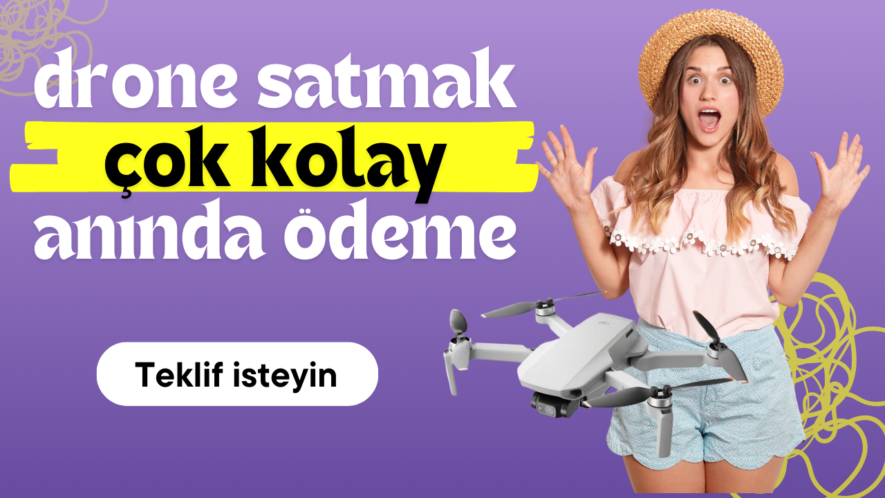 İkinci el drone alan yerler